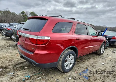 2011 Dodge Durango Crew z USA, uszkodzony, nr VIN 1D4SE4GT9BC597655